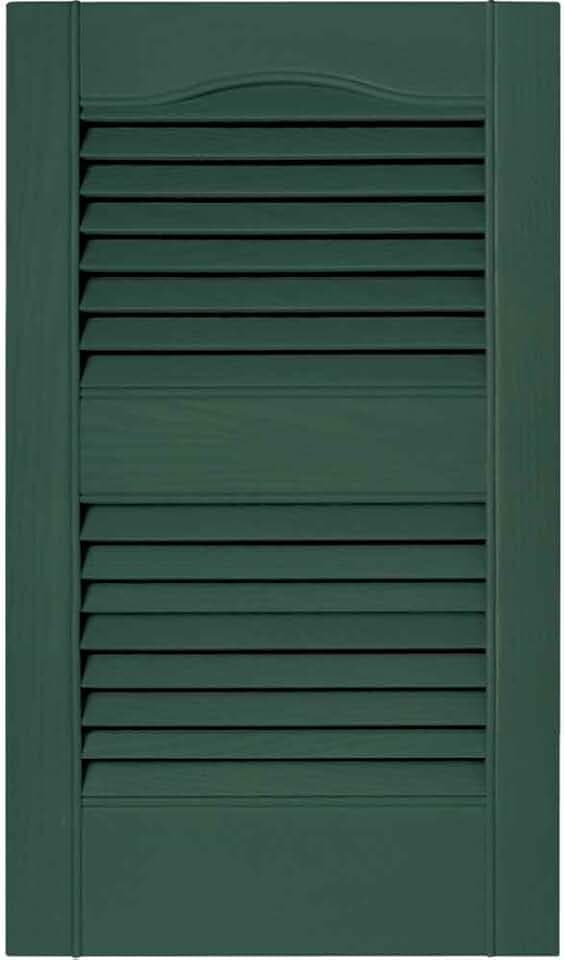 BUILDERS EDGE TV817026 PR 15x39 GRN Shutter