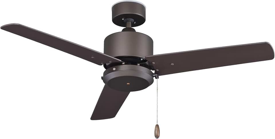 RP Lighting + Fans Aldea 44" 3 Blade Indoor/Outdoor Ceiling Fan - Oil Rubbed Bronze