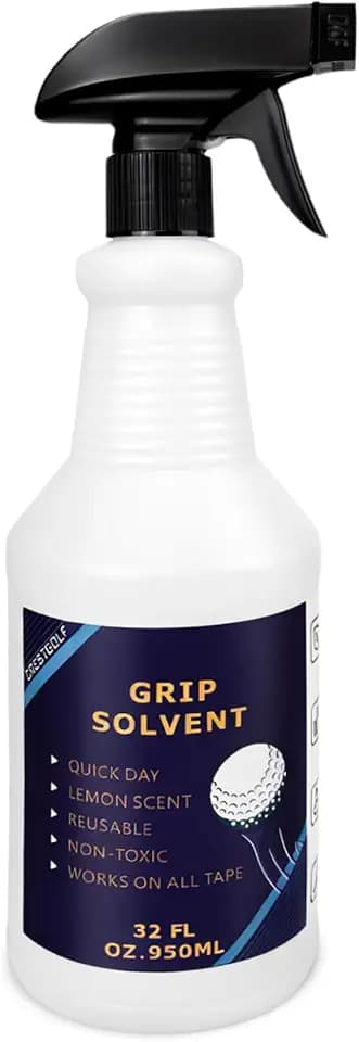 Crestgolf Professional Golf Grip Solvent 950ml Light &Mild Lemon Scent