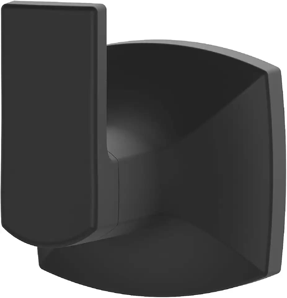 Pfister Vaneri Matte Black Bathroom Towel Hook for Wall BRHVRI0B