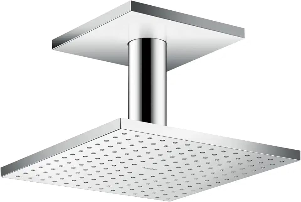 AXOR ShowerSolutions 10-inch Modern Showerhead 2-Spray with QuickClean in Chrome, 35319001