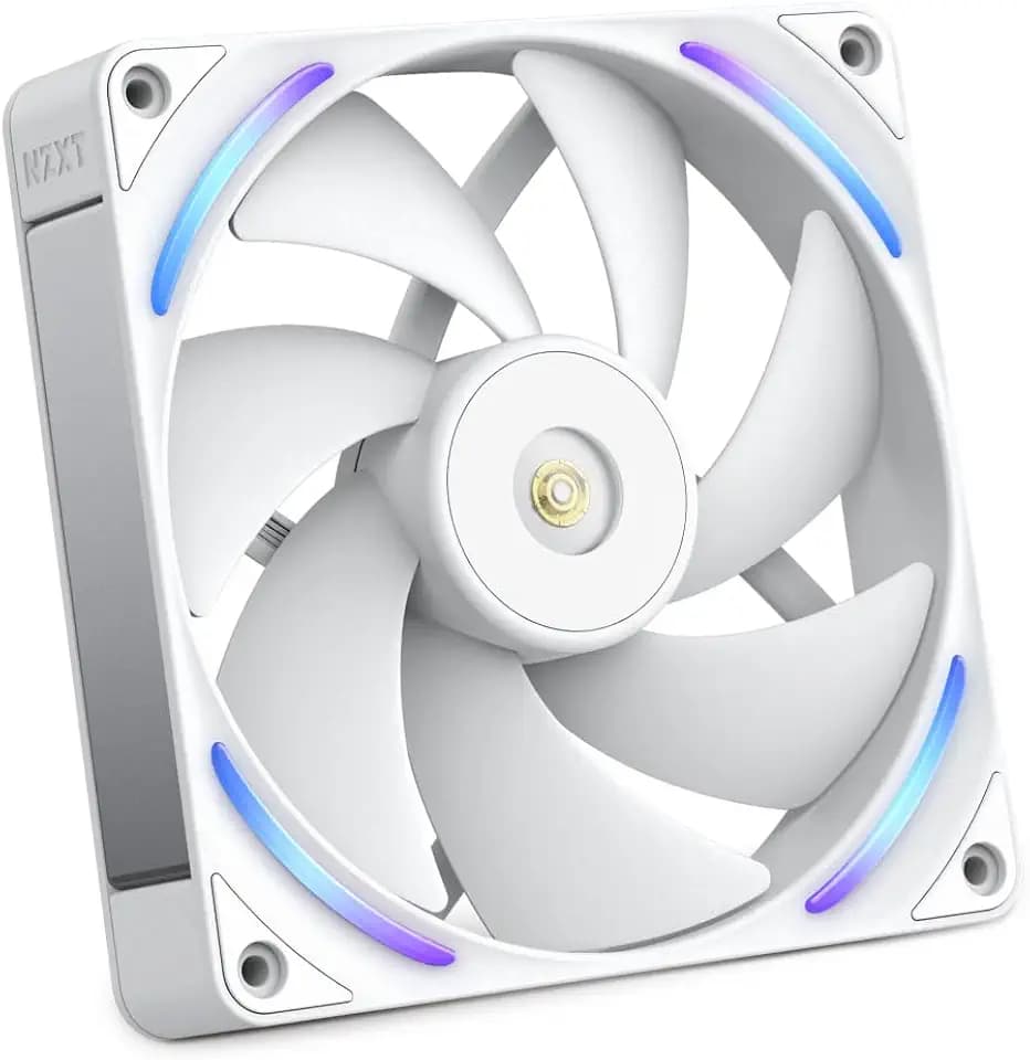 NZXT F140X - 140mm PWM RGB Performance-Lüfter - Weiß
