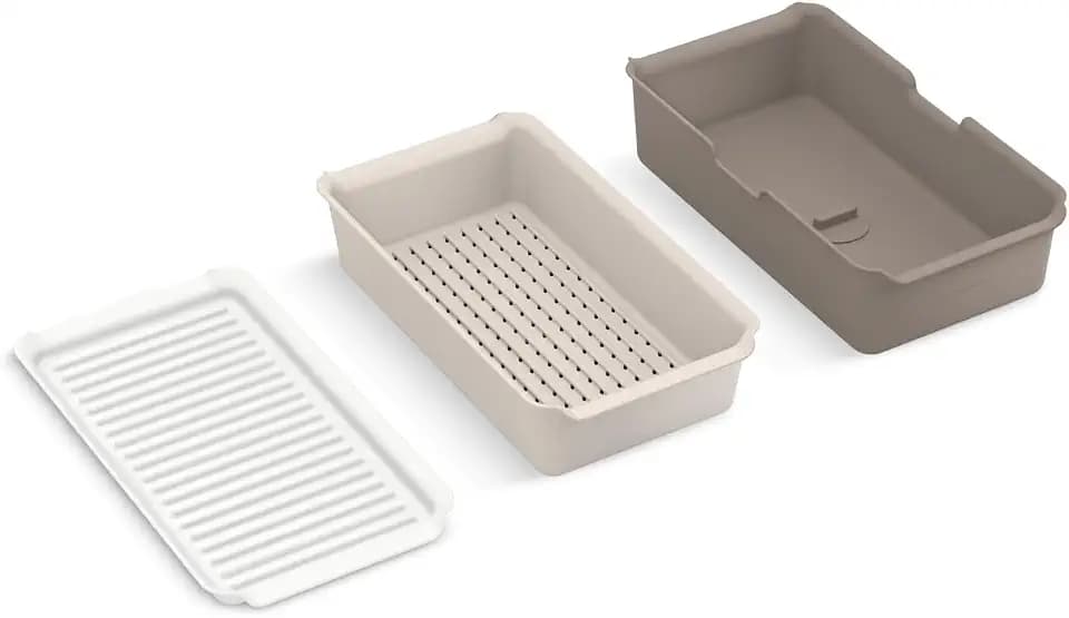 KOHLER Three-piece workstation sink accessory set