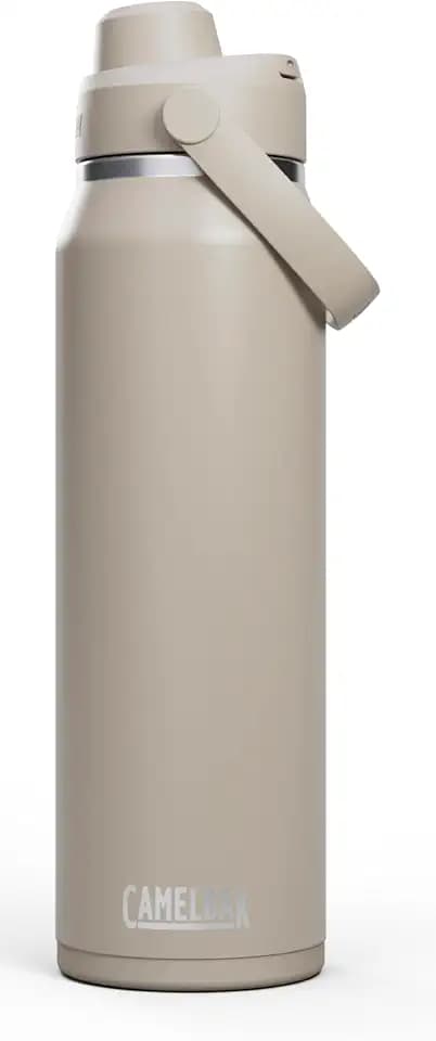 CamelBak Thrive Chug Stainless Steel Water Bottle 32oz, Stone
