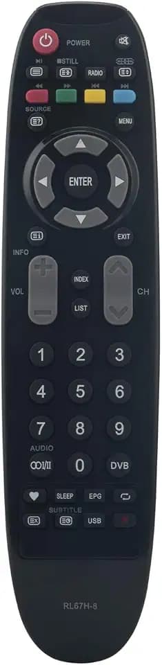 RL67H-8 Ersatz Fernbedienung - VINABTY Fernbedienung für CHANGHONG RL67H-8 Remote Controller