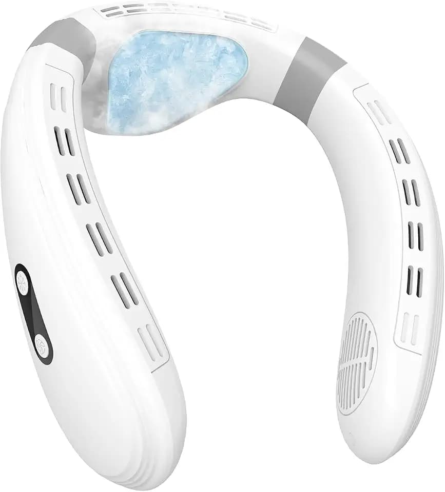 Neck Fan Back-Windy 6000mAh with Cooling Plate Bladeless Portable