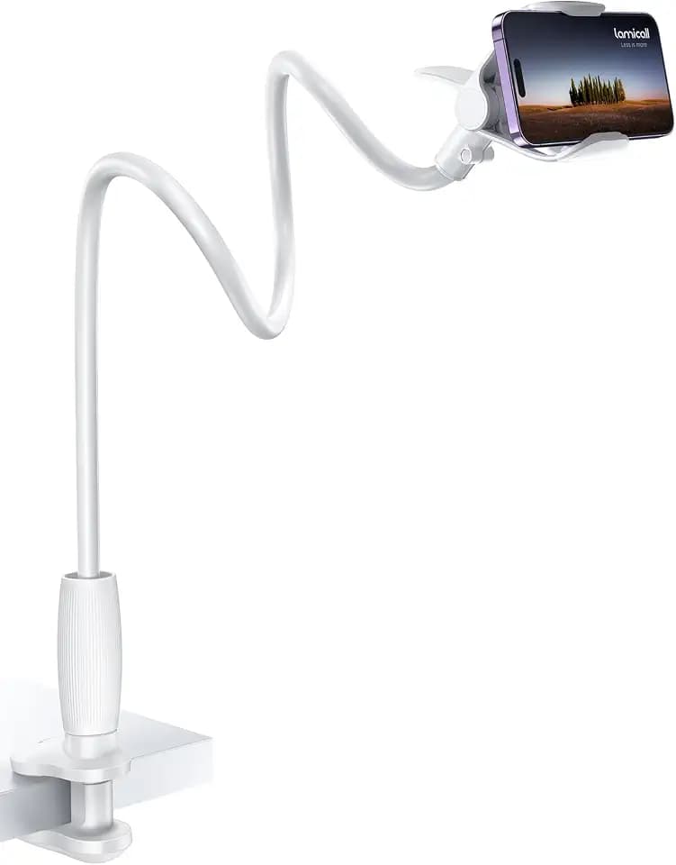 Lamicall Schwanenhals Handyhalterung Bett Langer Arm, Handy Halterung Tisch