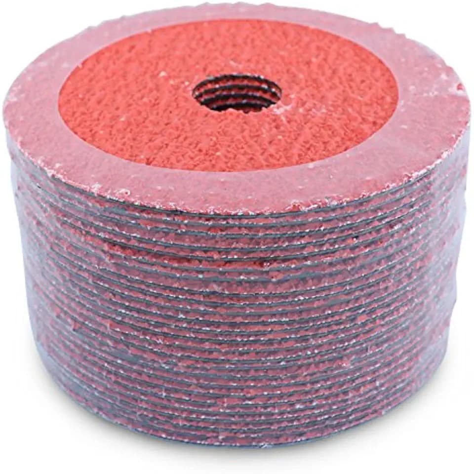 BHA 4.5" x7/8" Ceramic Resin Fiber Discs, 36 Grit - 25 Pack