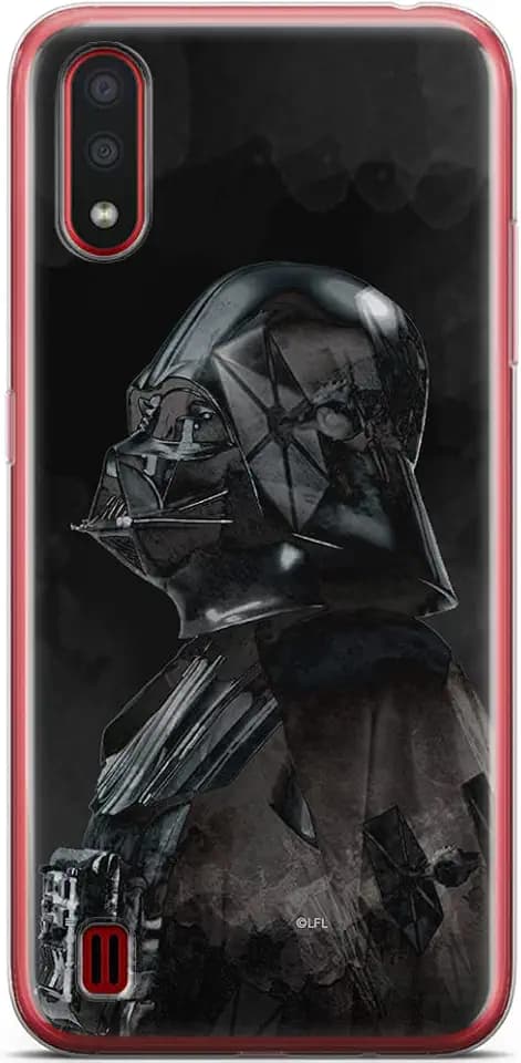 ERT Group Handyhülle für Samsung A01 Original und offiziell Lizenziertes Star Wars Muster Darth Vader 003 optimal an die Form des Handy angepasst, hülle aus TPU