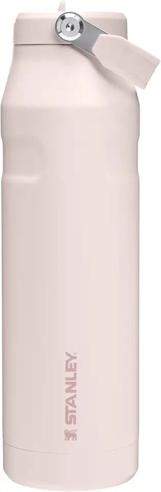 STANLEY IceFlow Flip Straw 2.0 Bottle, 36 oz, Rose Quartz