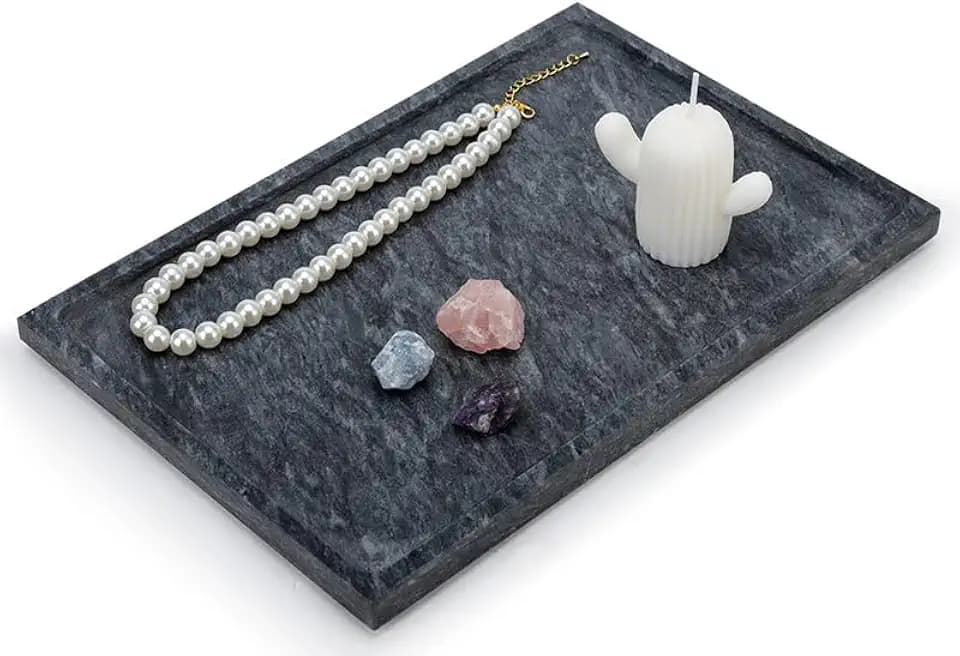 Marble Tray,Pure Vanity Tray,