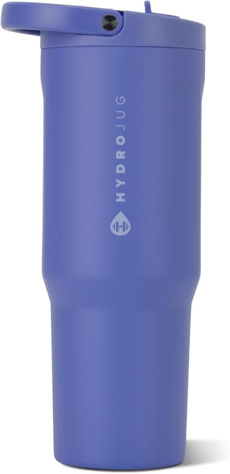 HydroJug Sport 32 oz Insulated Stainless Steel Water Bottle, Berry Pop
