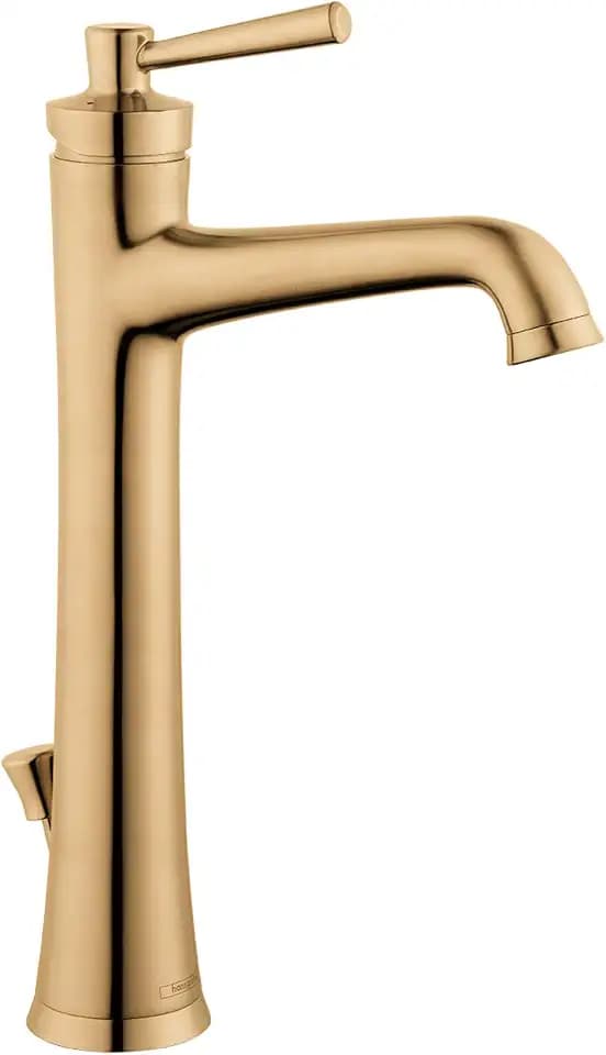 hansgrohe Joleena Single-Hole Faucet 230 with Pop-Up Drain, 1.2 GPM in Brushed Bronze