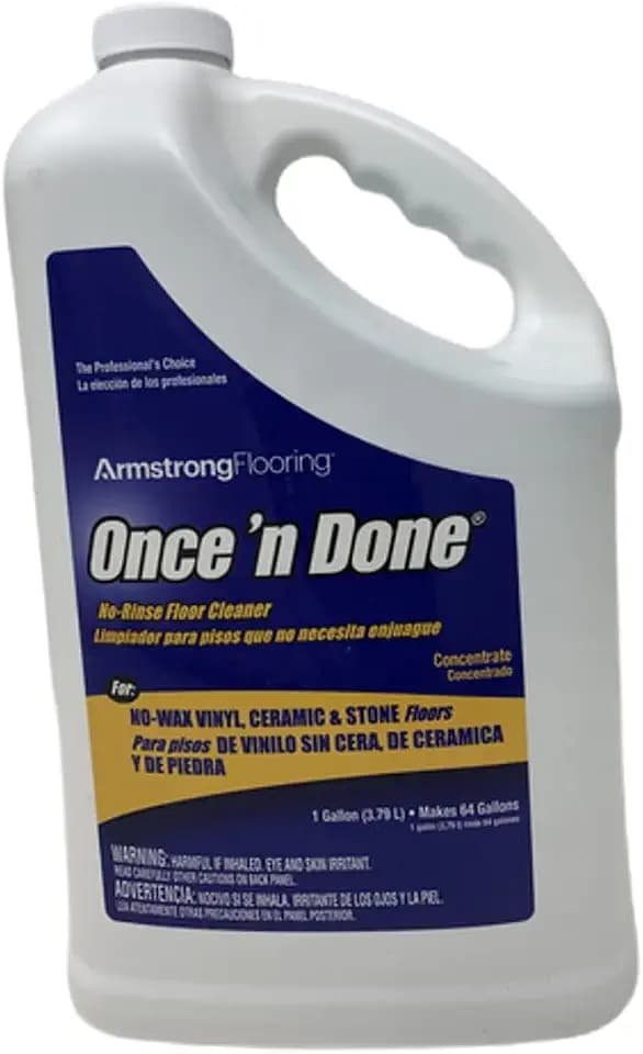 Armstrong 330408 Once 'N Done Concentrated Floor Cleaner, 1-Gallon