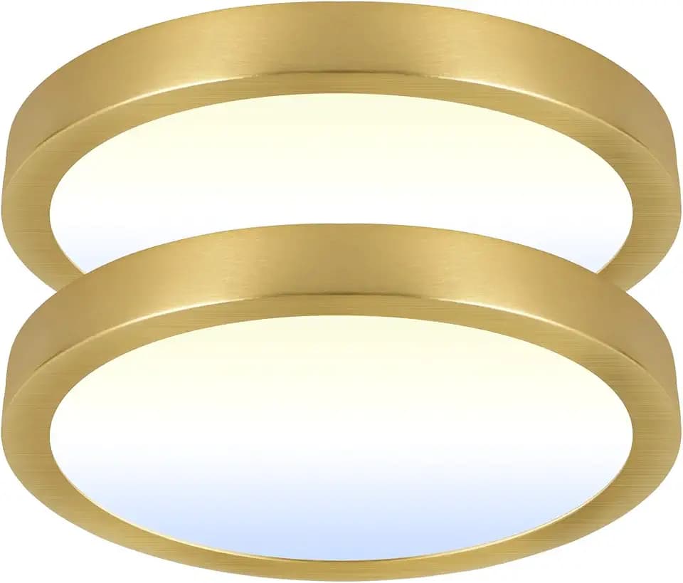 Hlite Dimmable 9 Inch LED Flush Mount Ceiling Light Fixture,1800LM,3CCT