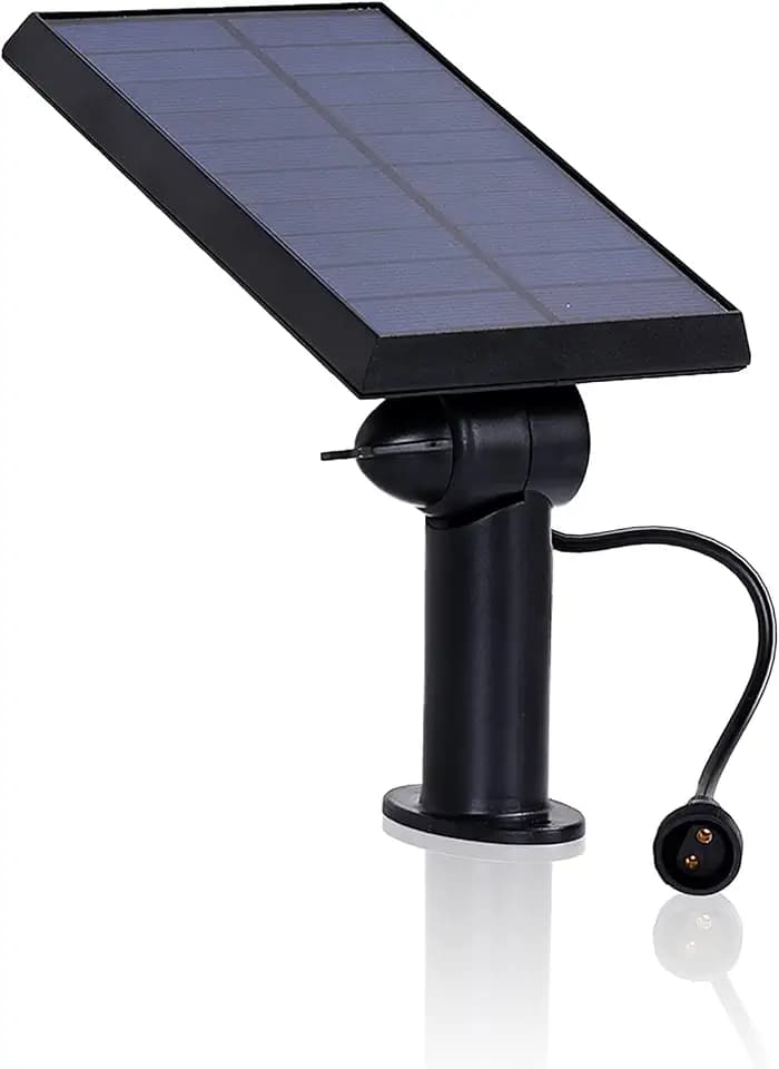 Brightech Ambience Pro Replacement Solar Panel - 2-Pin Half Moon Connector - Compatible ONLY with Brightech 2W Solar-Powered Outdoor String Lights - Commercial Grade - 1 Solar Panel