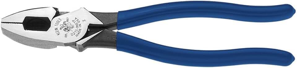 Klein Tools D213-9NETP Lineman's Fish Tape Pulling Pliers, 9-Inch