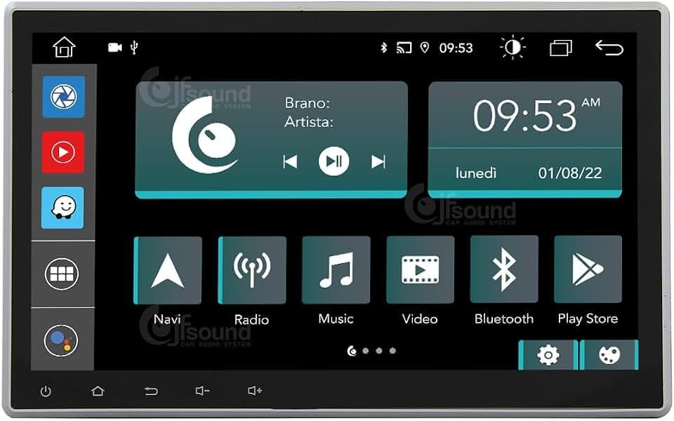 Autoradio für Für Renault Kangoo, Trafic Und Nissan Primastar (2021>) Android GPS Bluetooth WiFi USB DAB+ Touchscreen 10" 8core Carplay AndroidAuto