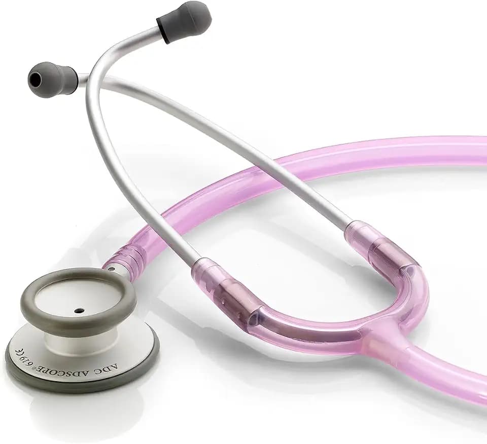 ADC Adscope 619 Ultra-Lite Clinician Stethoscope, AFD Tunable Technology