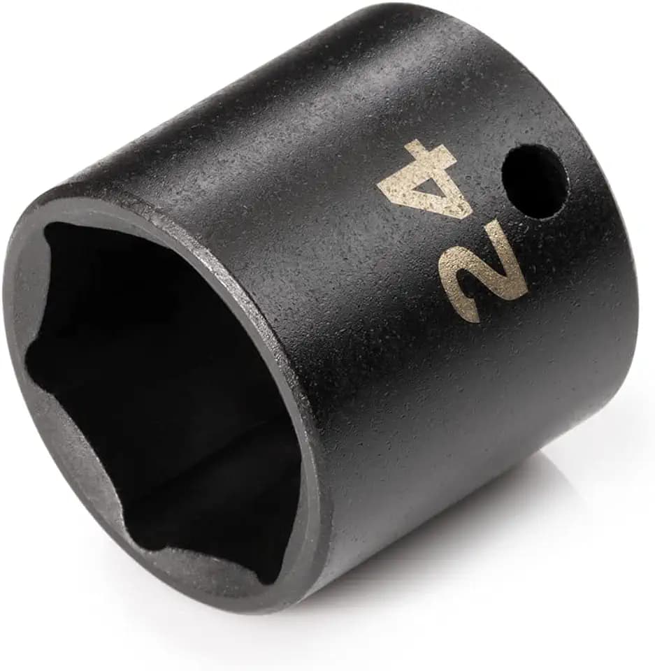 TEKTON 3/8 Inch Drive x 24 mm 6-Point Impact Socket | SID12124