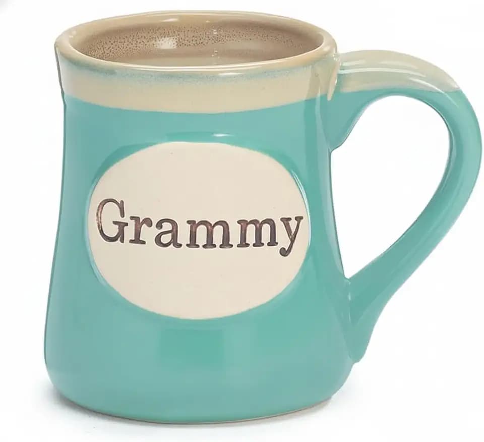 Burton + BURTON GiGi Grandma Mug – 18oz Ceramic Coffee Cup with Gift Box, Mother’s Day or Birthday Gift for Grammy