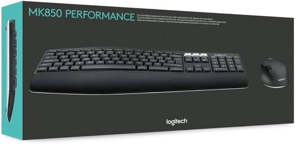 Logitech MK850 Performance Kabelloses Tastatur-Maus-Set