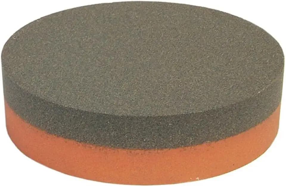 Norton 61463685545 (IB64) India AO Combination Grit Sharpening Benchstone, Aluminum Oxide Abrasive, Coarse/Fine Grits, Orange/Brown Colors, 4" x 1" x 1"