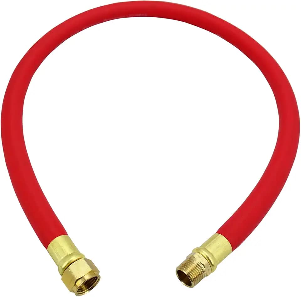 Milton 2780-3LH 3 Foot 1/2" EPDM Rubber Leader Hose