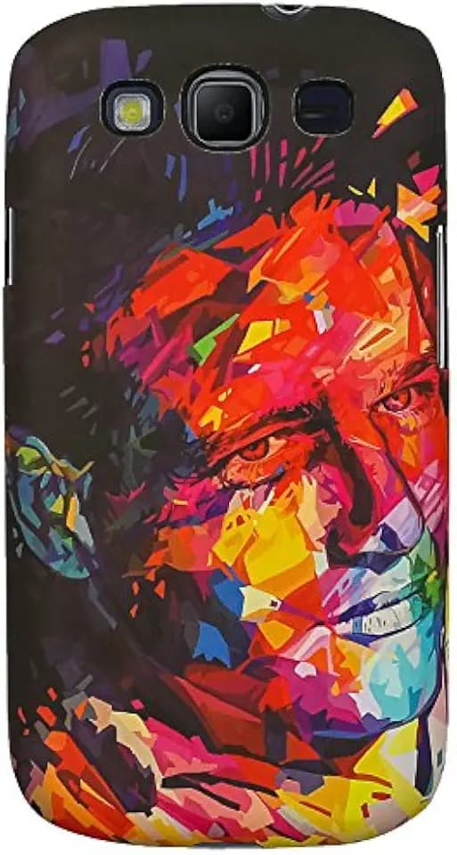 257 Schutzhülle für Samsung Galaxy S3 mit 2 Displayschutzfolie, Paul Grafik Kaneda, Schwarz