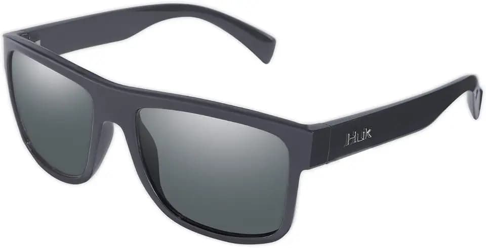 HUK Sunglasses, Polarized Lens Eyewear with Performance Frames, Fishing, Sports & Outdoors Sunglasses