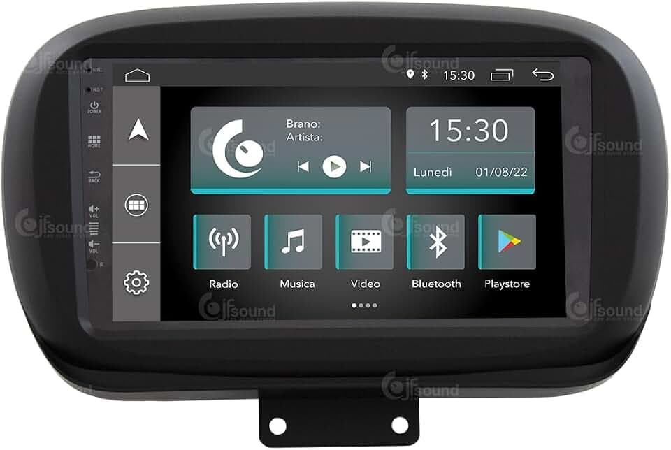 Autoradio für FIAT 500x Android GPS Bluetooth WiFi USB DAB+ Touchscreen 9" 8core Carplay AndroidAuto