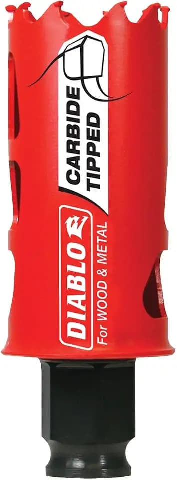 Diablo Carbide Teeth Hole Saw - 1-1/4" Diameter, 2-3/8" Length