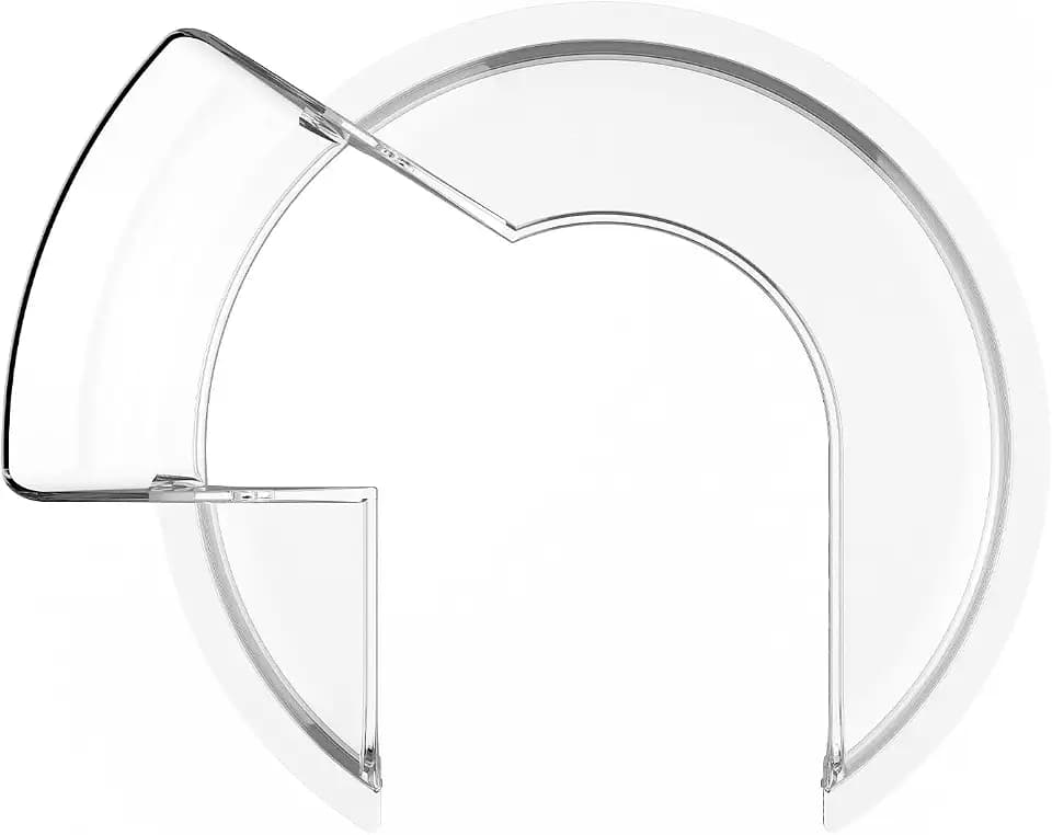 KSMBLPS Pouring Shield for KitchenAid 5.5-8 Qt Bowl-Lift Stand Mixer