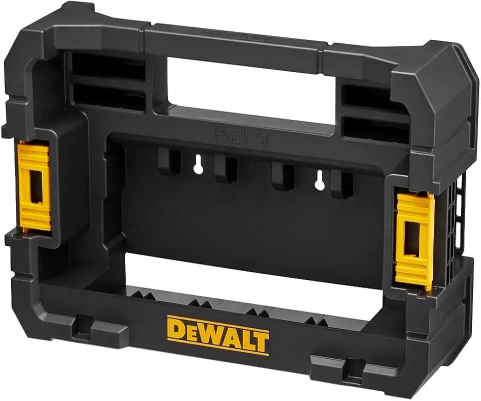 Dewalt TSTAK Caddy DT70716 (für bis zu 4 Tic Tac Boxen und 5 kleine ToughCases, kompatibel mit den Aufbewahrungssystem T-Stak, eingebauter Tragegriff)