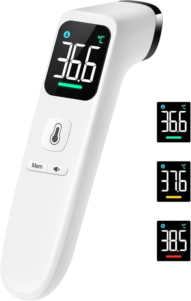 Ohrthermometer, 420er Set für Braun Fieberthermometer Schutzkappen (Weiß-)