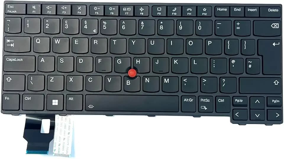 Gintai Keyboard Backlit Layout für Lenovo ThinkPad T14 / P14s / L14 Gen 3,