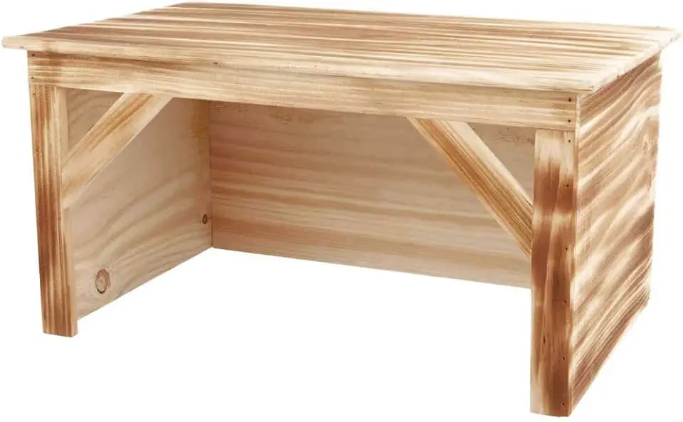 Trixie 61940 Holzhaus, Kaninchen, geflammt, 50 × 26 × 31 cm