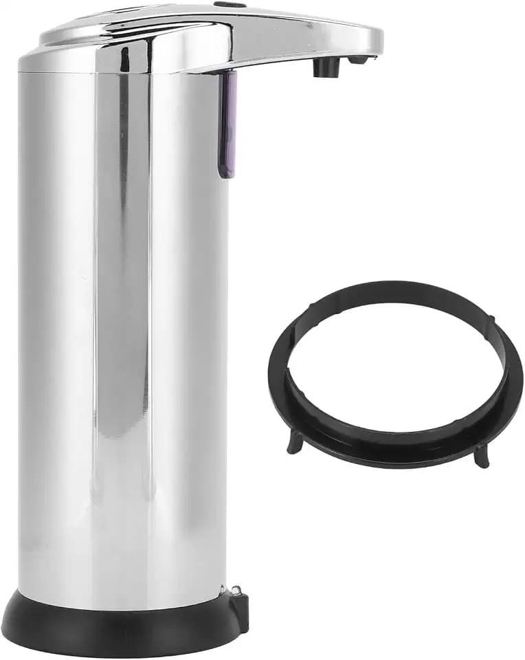 250 Ml Infrarot Sensor Seifenspender, Edelstahlgehäuse, Geeignet für Badezimmer und Küche