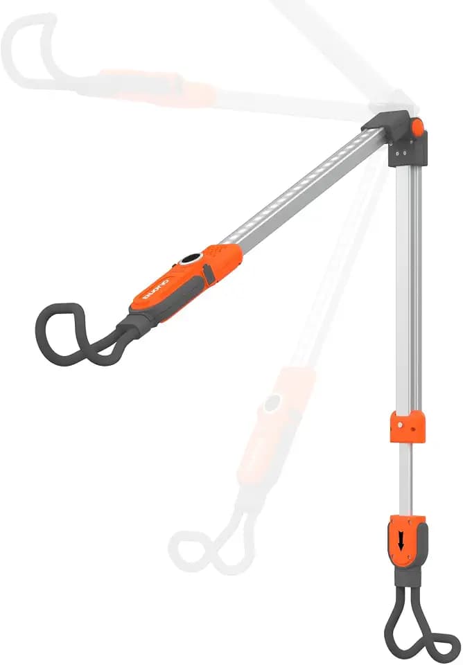 2300LM Foldable Rechargeable Underhood Work Light Bar, 54-67 in