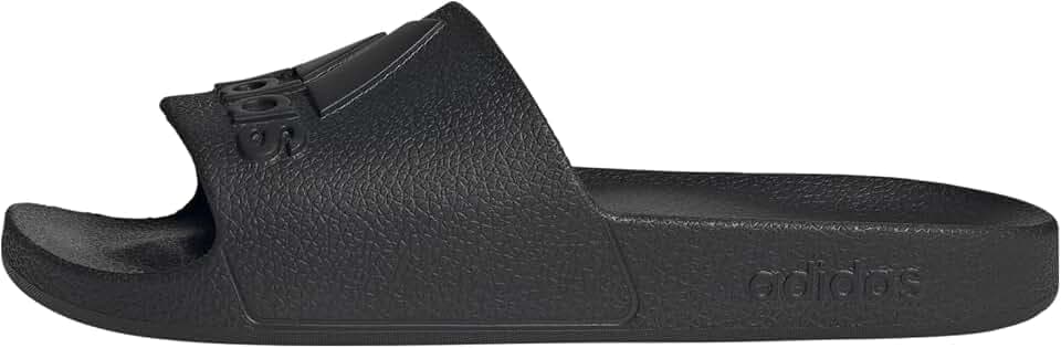 adidas Mens Adilette Aqua Slides Casual Sandals Casual - Black