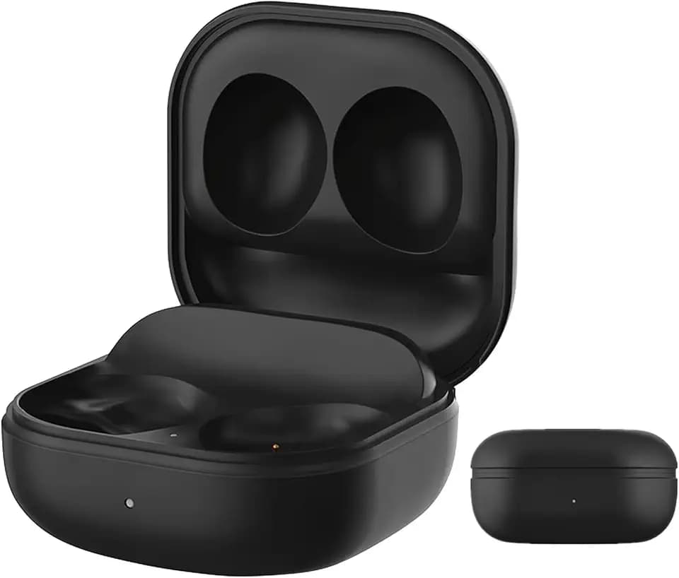 Kabellose Ladecase für Samsung Galaxy Buds 2 Ladehülle Ersatz, Unterstützt kabelgebundenes und kabelloses Laden (Ohrstöpsel Nicht im Lieferumfang enthalten)