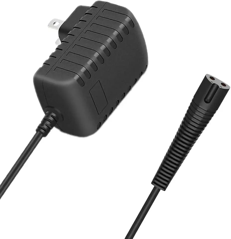 Charger Replacement for Braun Shaver Series 7 3 9 5 1, Charging Cord Compatible with Braun 190, 3040s, 340, 5040s, 720, 720s-4, 760cc, 790cc 9090 Razor Trimmer 12V 400mA