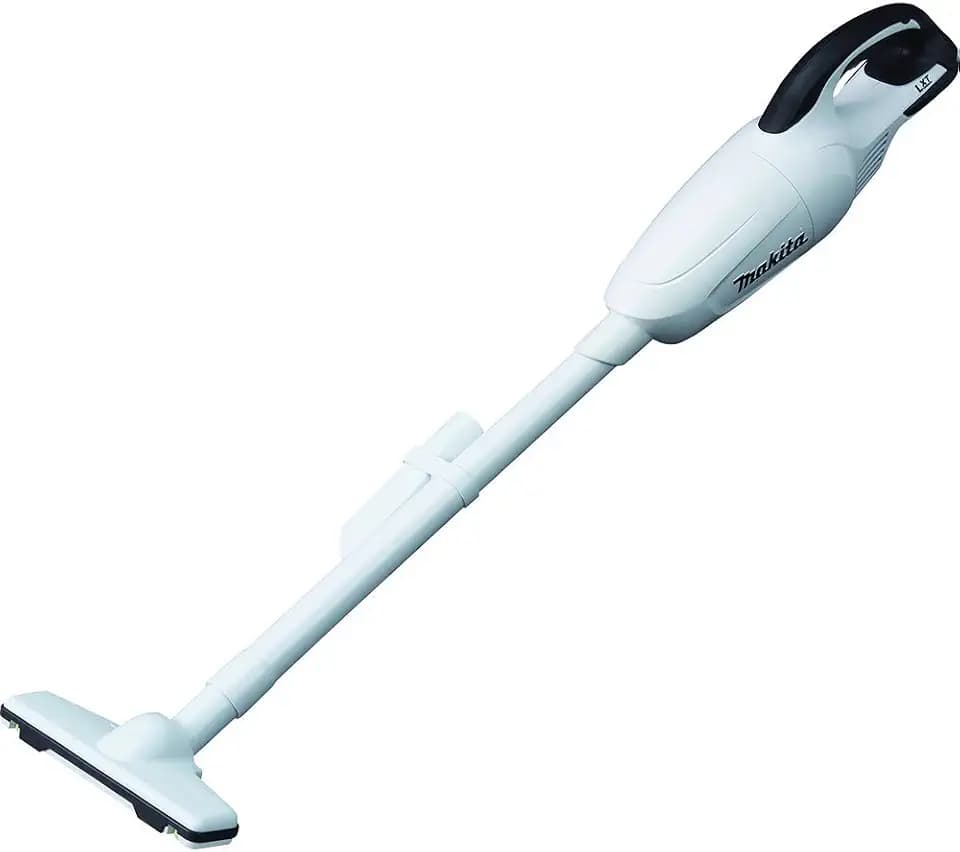 Makita XLC02ZW 18V LXT Lithium-Ion Compact Cordless Vacuum, Tool Only, White