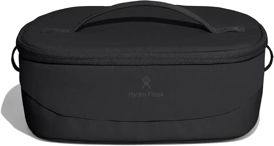 Hydro Flask Carryout Lunch Box - Insulated Lunch Box - Soft Cooler Travel Bag Black