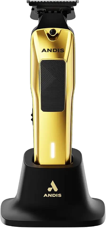 Andis 562310 Phenom Professional Cord/Cordless Beard & Hair Trimmer, Gold