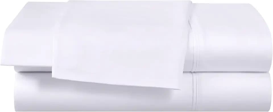 Martex Restore Bed Sheet Set – Soft, Cooling, Moisture-Wicking, Breathable and Gentle on Skin – Durable Fabric Designed for Everyday Comfort and Better Sleep – King Size Bedding – White