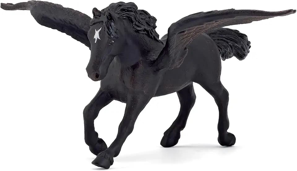 Papo Figure "Black Pegasus" Toy Figure