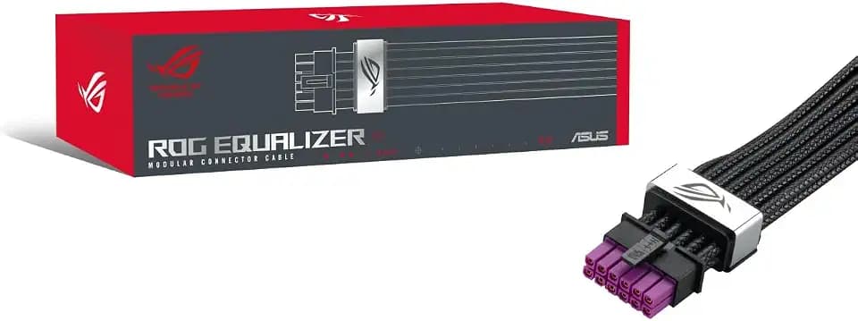 ASUS ROG Equalizer geätztes 12-V-2x6-PCIe-Kabel
