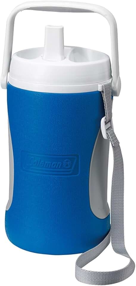 Coleman Performance Kühlflasche 1,8 L Kühlbox, 1,8 l, Thermoskanne, Wasserspender, Kühleimer für Getränke, blau, one Size