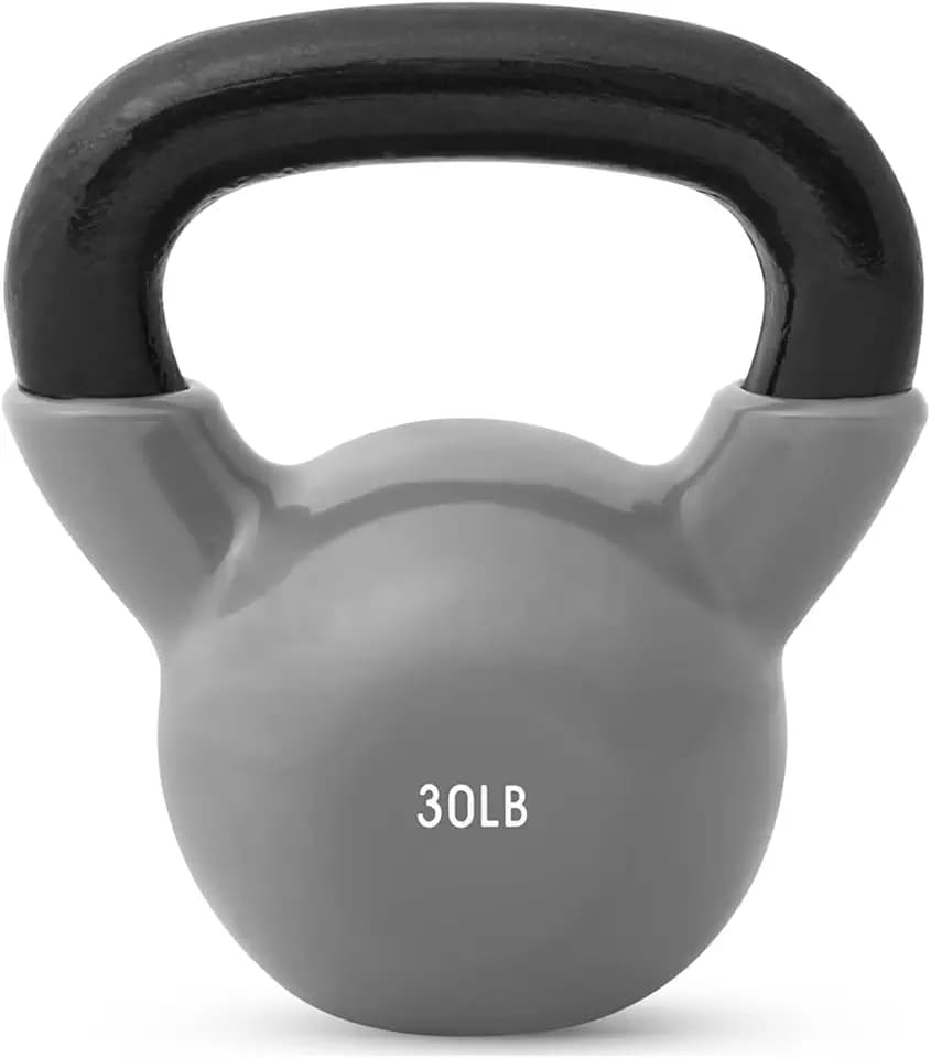 JFIT Kettlebell Weights Vinyl Coated Iron